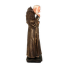 1429i sao padre pio de resina com marmore 02